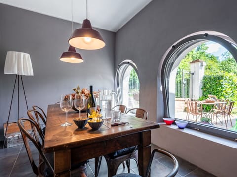 Table, Furniture, Property, Plant, Blue, Chair, Tableware, Shade, Interior Design, Outdoor Furniture