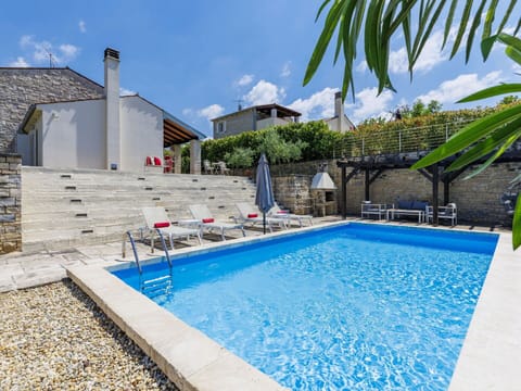 Blue, Swimming Pool, Resort, Composite Material, Outdoor Furniture, Flagstone, Eco Hotel, Chair, Water Feature, Tile