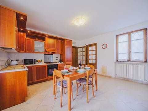 Table, Cabinetry, Furniture, Window, Countertop, Kitchen Appliance, Wood, Chair, Kitchen, Wood Stain