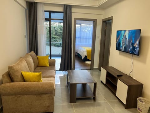 Apartment, 1 Bedroom | Living area