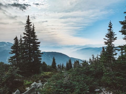 Breathtaking summer mountain views, ideal for hiking and exploring.