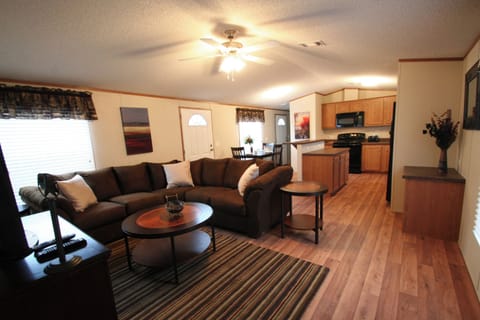 Deluxe House, 2 Bedrooms | Living area | 42-inch LED TV with satellite channels