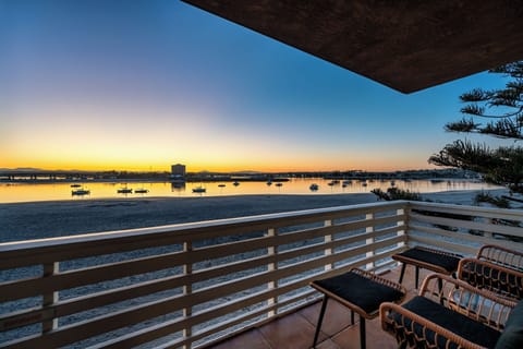 Wake up to breathtaking sunrises and enjoy your morning coffee from the balcony