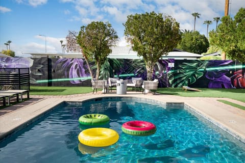 Dive into luxury with our sparkling pool—your oasis of relaxation and fun