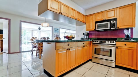Kitchen - Fully stocked kitchen.
