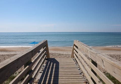 Walkway leading to the beach