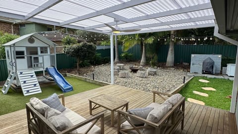 Outdoor comfort meets kid-friendly fun.