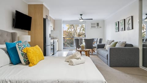 Relax and unwind in this comfortable and stylish living space.