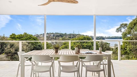 Share laughter and stories over dinner in this charming, thoughtfully styled dining area.