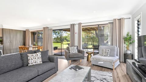 Bright and comfortable space to relax after a day of exploring.