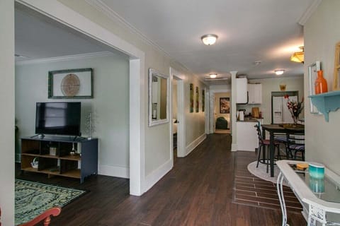 The home features an open floor plan concept!