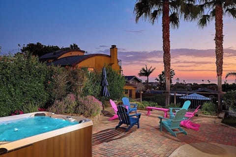 Enjoy the ocean view while soaking in the brand new well-maintained therapeutic hot tub.