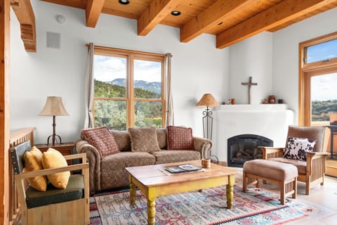Main living room with panoramic views.