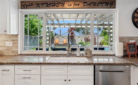 Listening to music and preparing food for loved ones