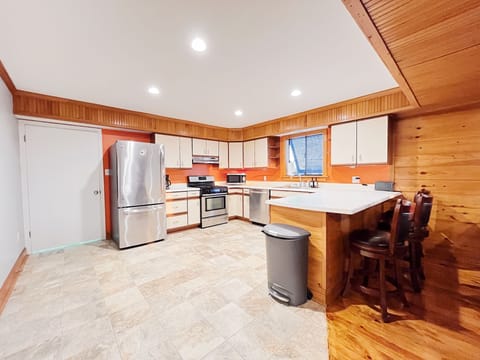 Spacious full kitchen with modern appliances and all the essentials.