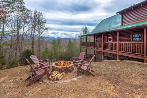 Roast marshmallows and swap stories around the crackling firepit