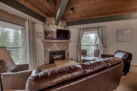 Living room with TV, and comfortable seating