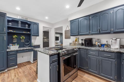 Kitchen with Electric Stove