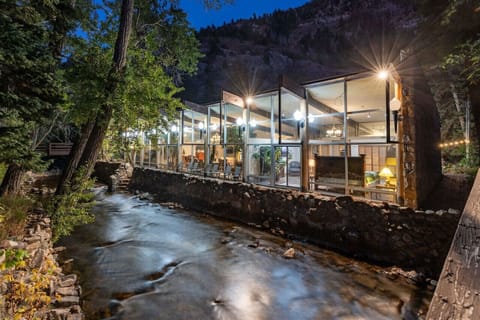 River view at night