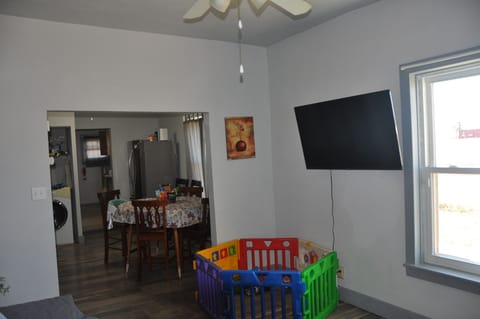 Playpen available upon request.