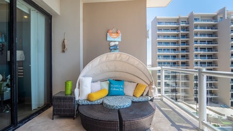 Unique shaded sofa