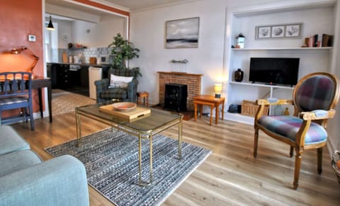 The spacious lounge is welcoming and light

