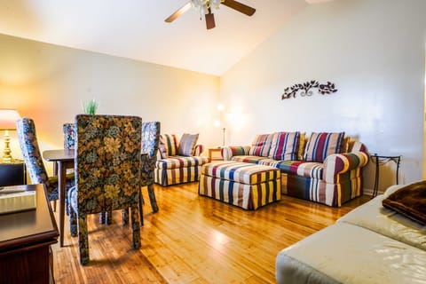 Living room with Smart TV