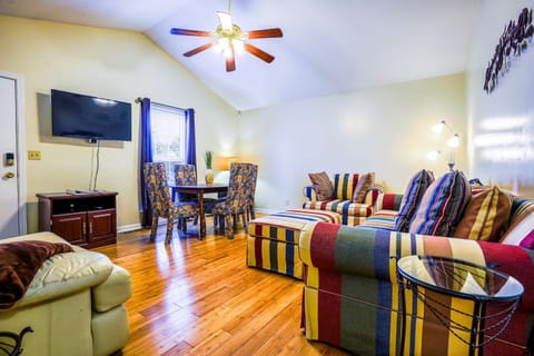 Living room with Smart TV