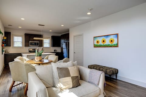 Living and dining space