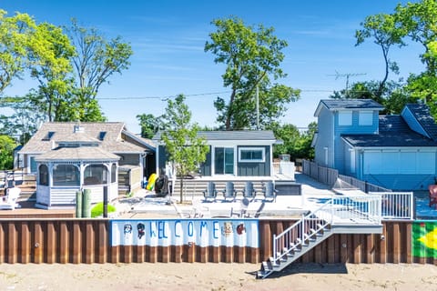 Arrive to your private beachfront escape.