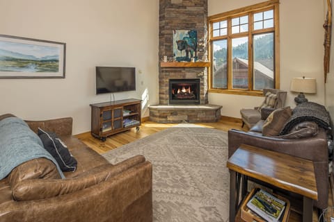 Cozy up to the Fireplace | Main Level
