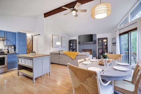 Spacious open floor plan—whether you're cooking, dining, or relaxing, everyone stays connected