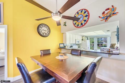 Dining Room has a table for four