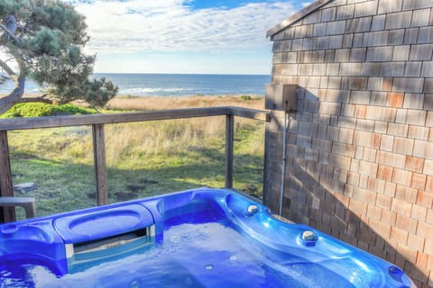 The hot tub is for exclusive use to the guests