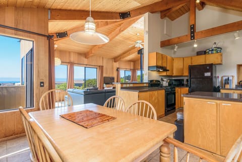 Dining table with seating for 6