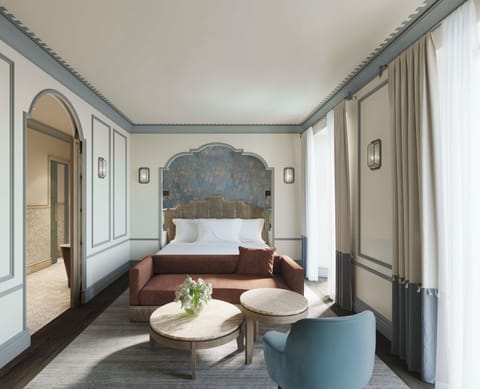 Premium Double Room, Balcony | In-room safe, desk, laptop workspace, blackout drapes