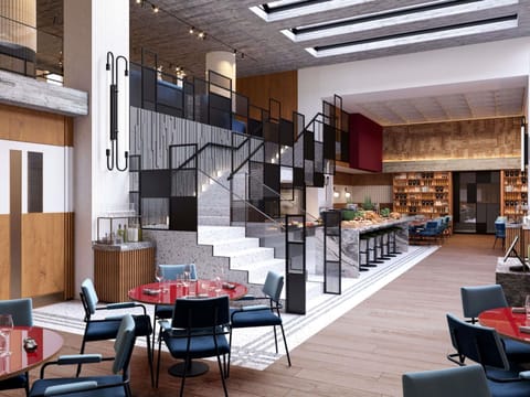 Breakfast, lunch, dinner served; Italian cuisine, garden views 