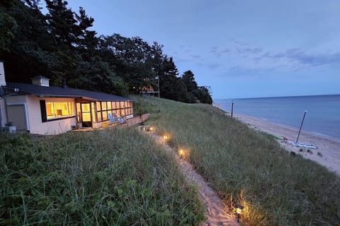 Overlooking Lake Michigan