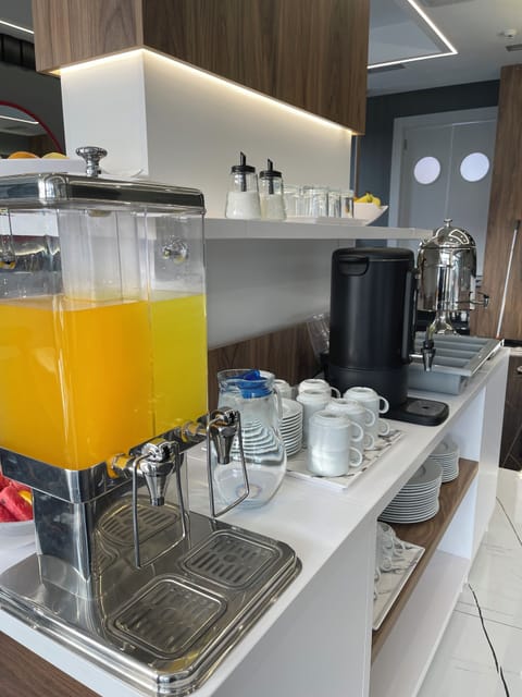 Daily buffet breakfast (EUR 10 per person)