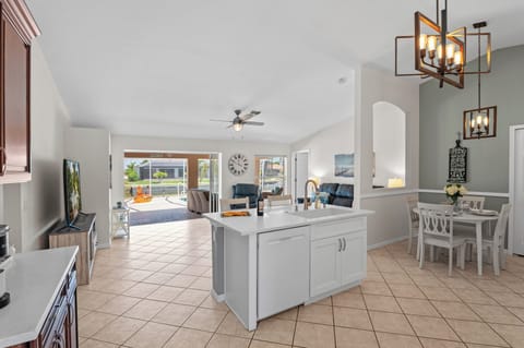 Enjoy entertaining and a waterfront view while cooking in our large kitchen!