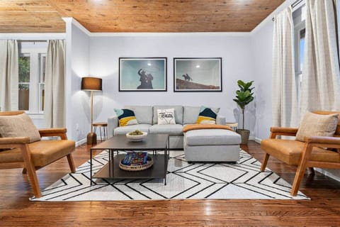Comfortable seating for the whole group plus a queen sleeper sofa. 