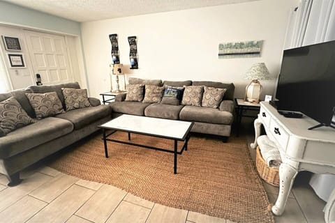 Plenty of comfy seating to watch streaming or direct TV. 