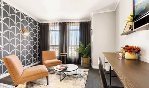 Bright and cozy living area