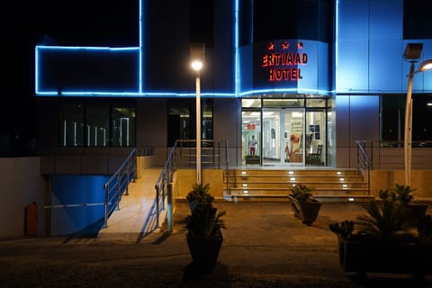 Front of property - evening/night