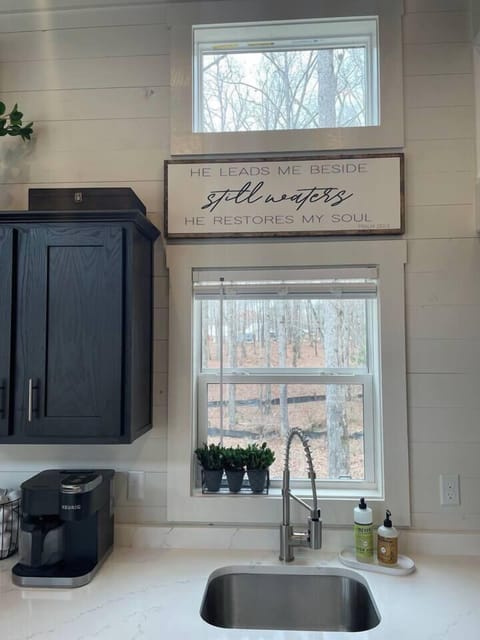 Full size coffee maker and mini keurig 