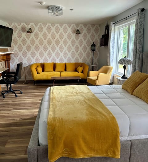 Deluxe Studio Suite | Iron/ironing board, free WiFi, bed sheets