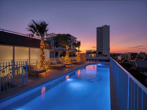 Rooftop pool