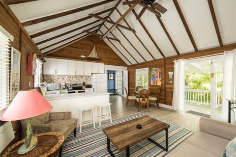 Second Floor Living and Dining Area