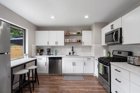 Open and bright kitchen