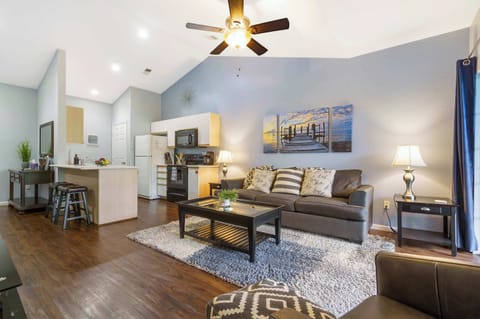 Living Room with Queen Sofa Sleeper